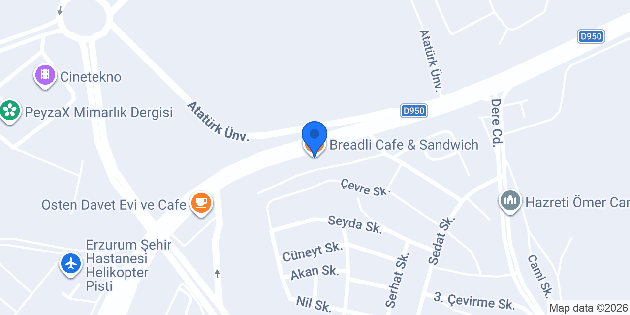 Breadli Cafe & Sandwich konumu