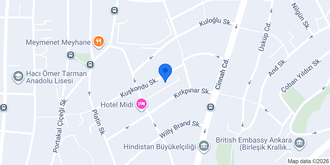 Arzu Dirin Bale Akademi konumu