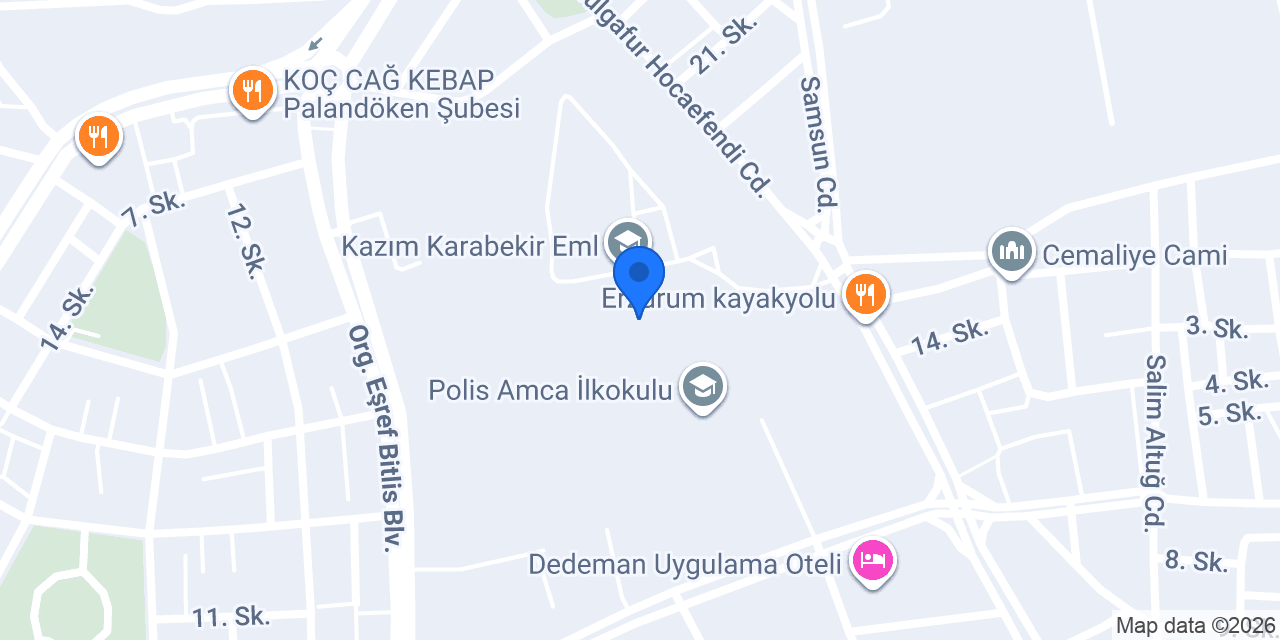 Kazım Karabekir Eml konumu