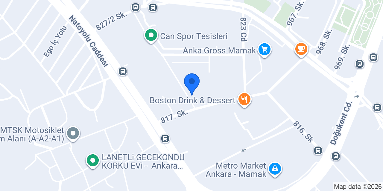 Sema Anaokulları konumu