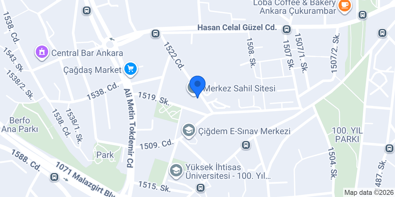 Hkpilates çukurambar konumu