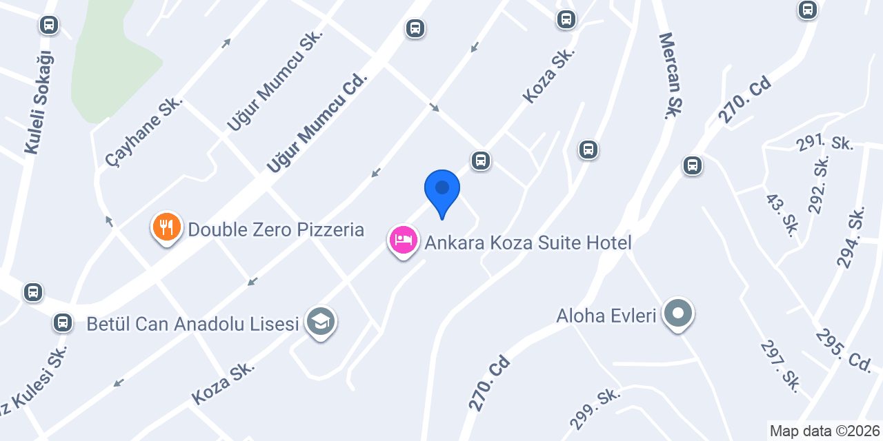 Mavilim Turizm konumu