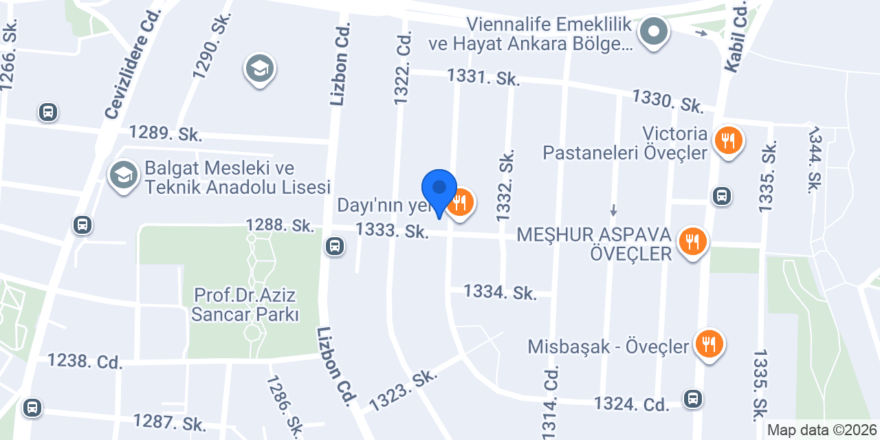 Kültür Matbaası konumu