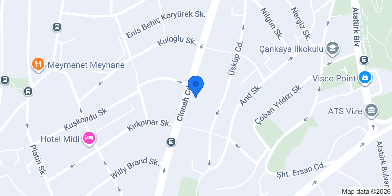 Orto Klinik konumu