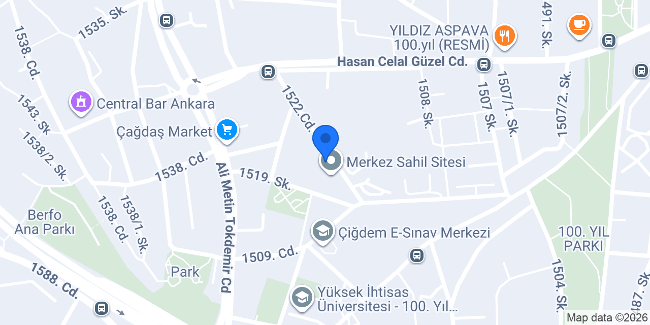 Kuaför Mustafa Şimşek konumu
