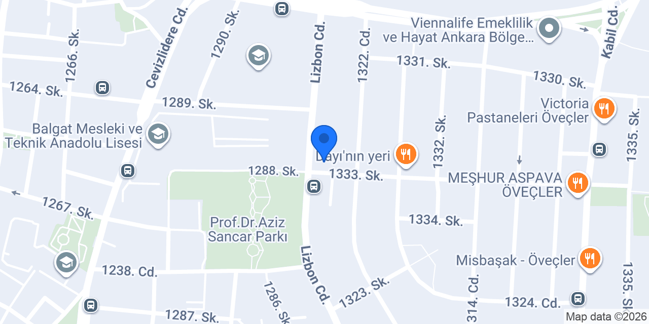 YK JANT LASTİK konumu