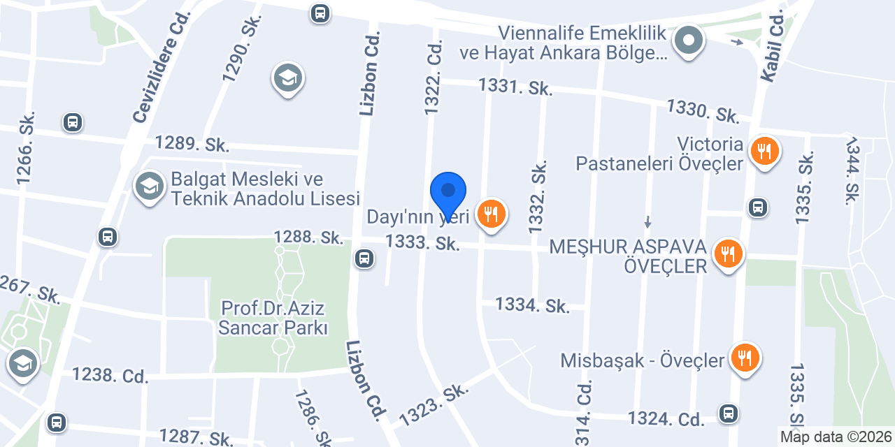Güzel Fırın konumu