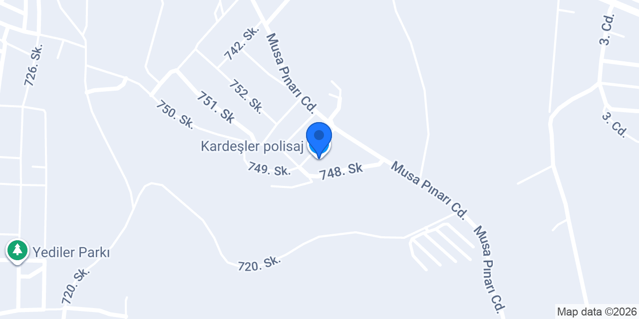 Kardeşler polisaj konumu