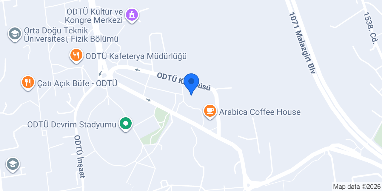 ODTÜ Elit Akademi Erkek Kuaförü konumu