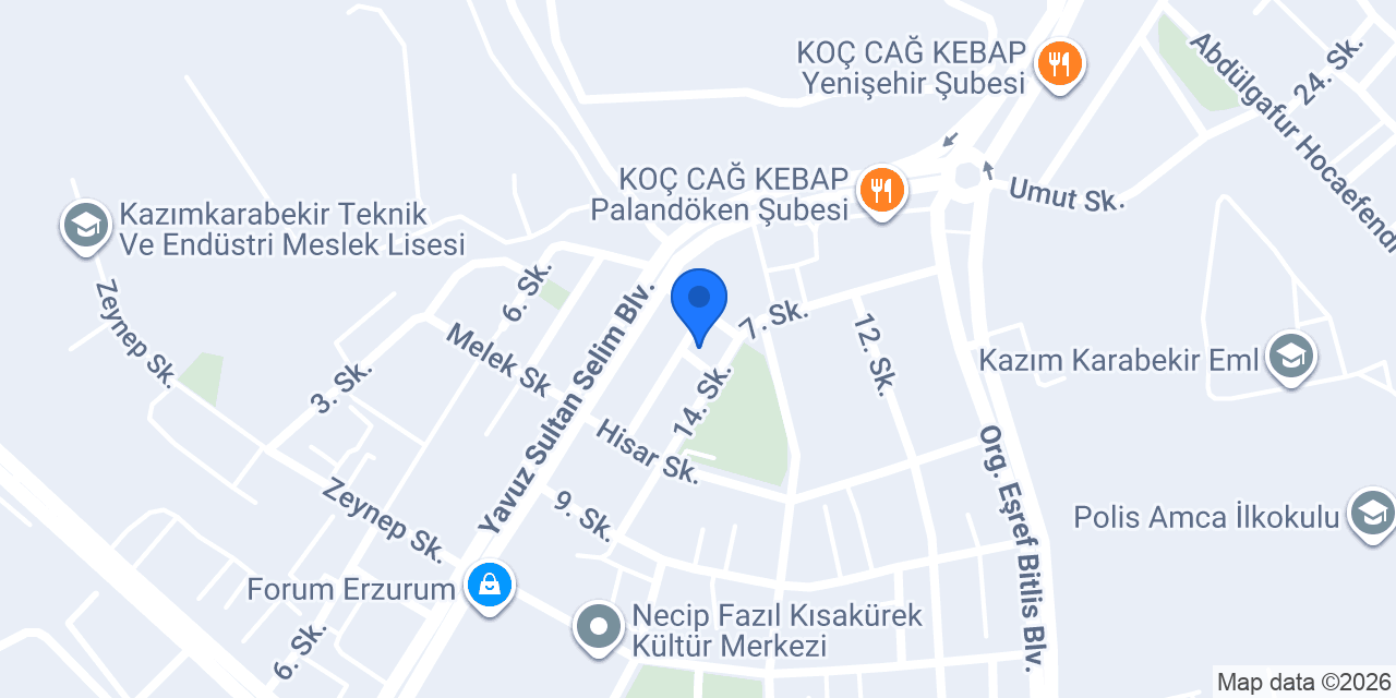Asrın Eczanesi konumu