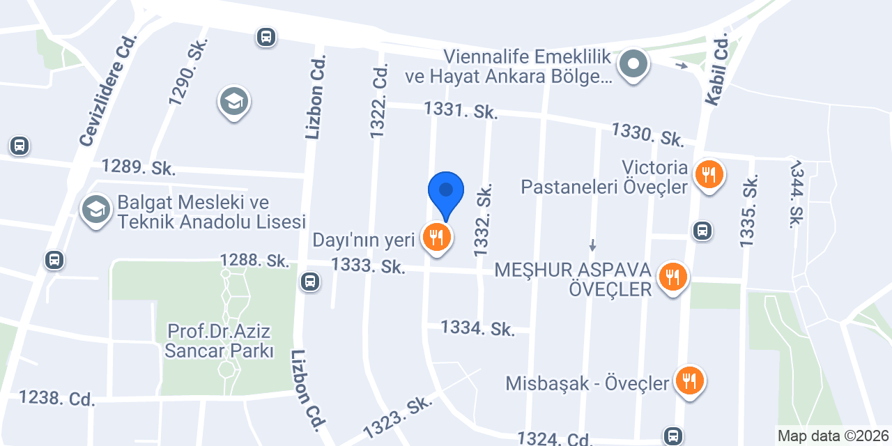 Maya Altyapı konumu