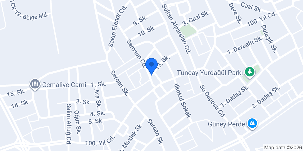 Güven Emlak konumu