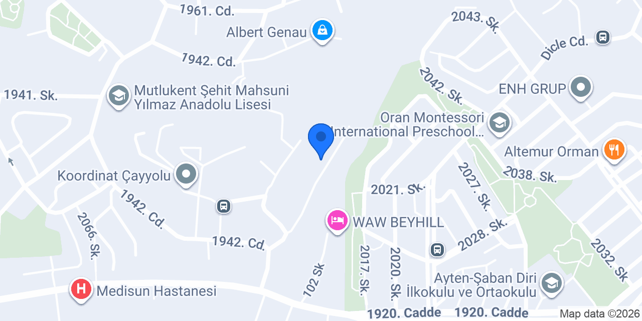 Cemtech Global Engineering Inc. konumu