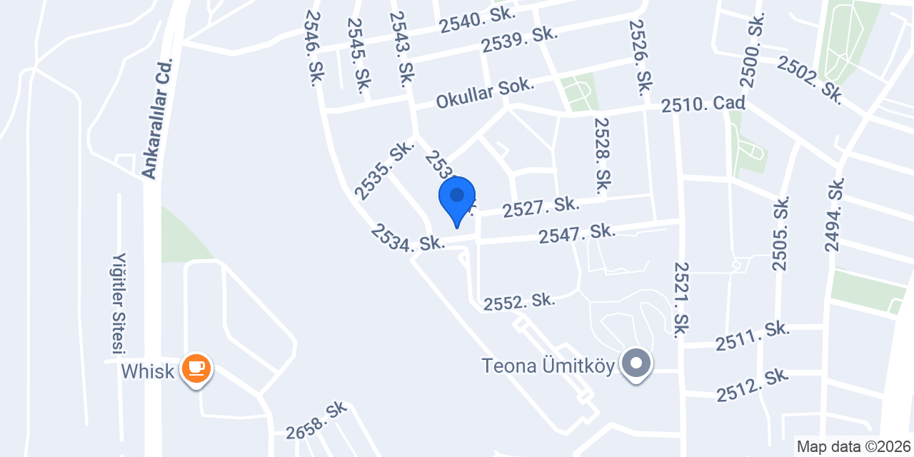 Tooka Kuaför konumu