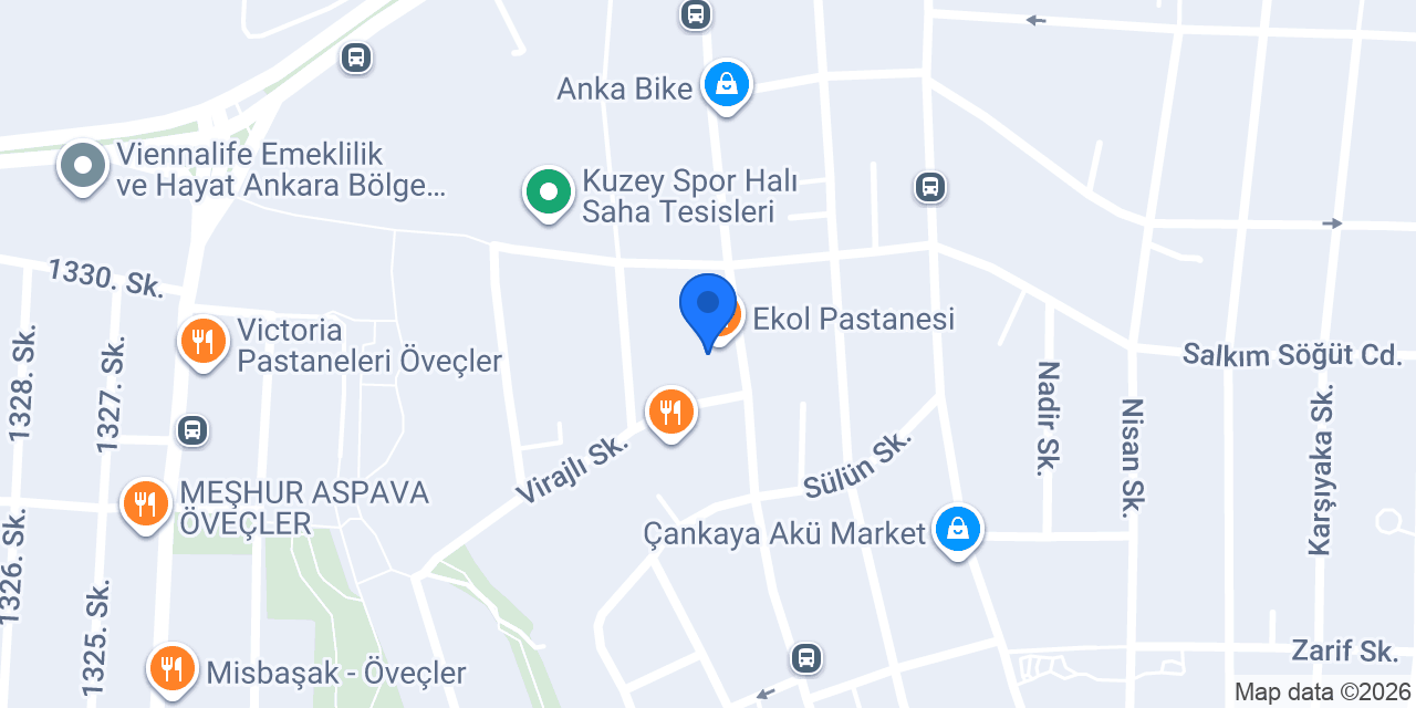 Hazan Eczanesi konumu