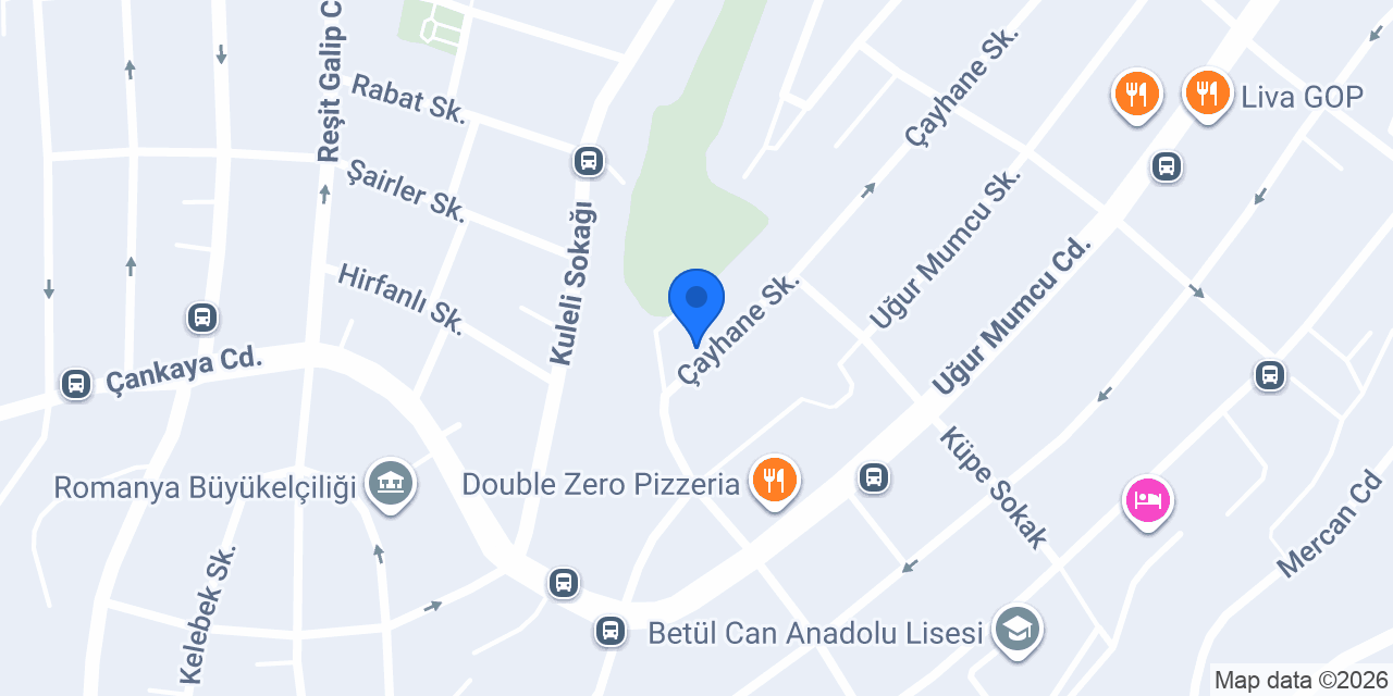 ADR Peyzaj & Ankara Peyzaj konumu