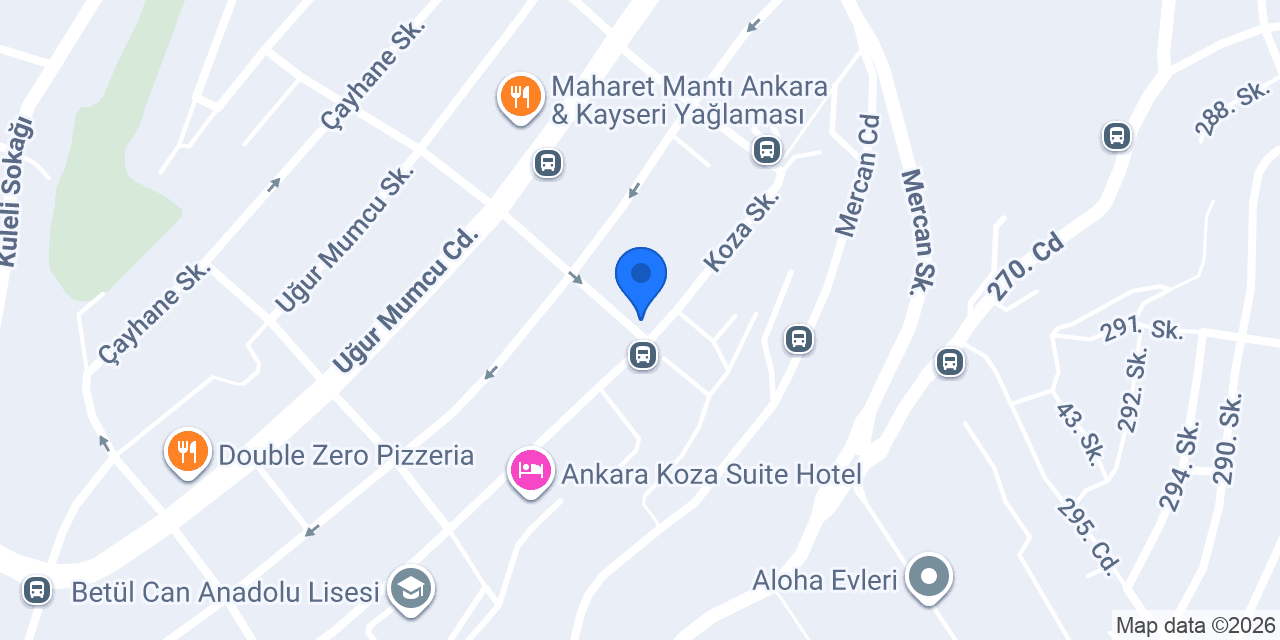 Kuş Sütü Meze Evi G.O.P. konumu