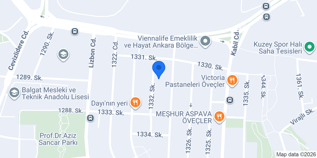 ANIL ÇAVDAR MİMARLIK konumu