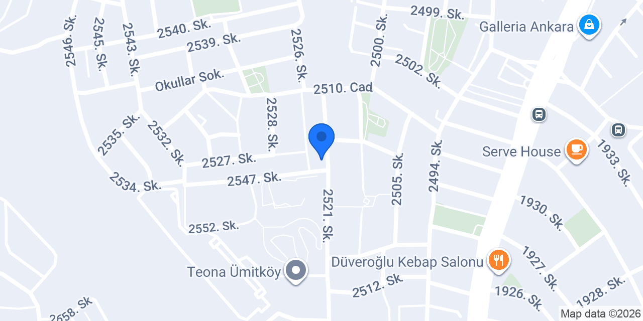 Stylısh Kuaför Ankara konumu