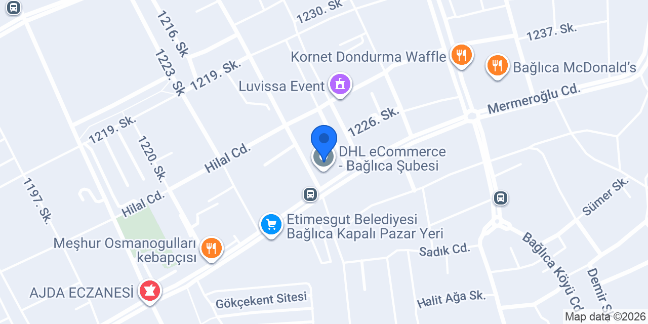 Ekomini ( YENİ ENFES GIDA ) konumu