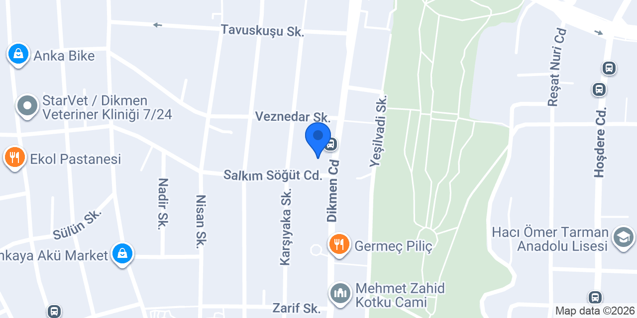 Seval Demir Beauty Studio konumu