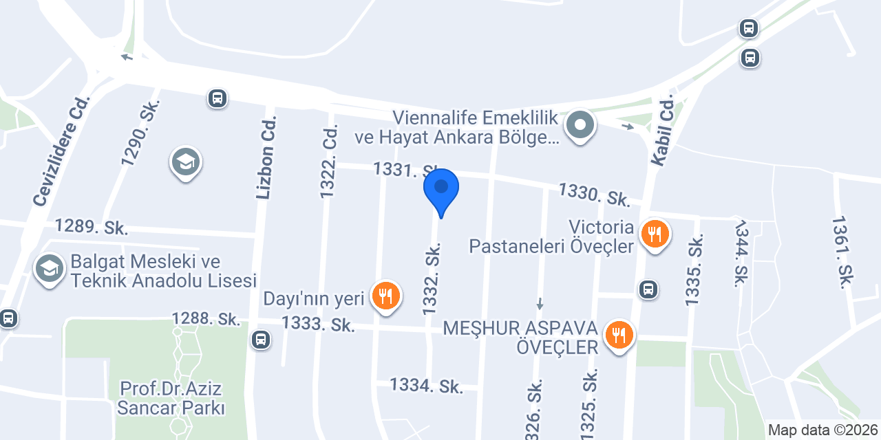 Ekare Proje Tasarım konumu