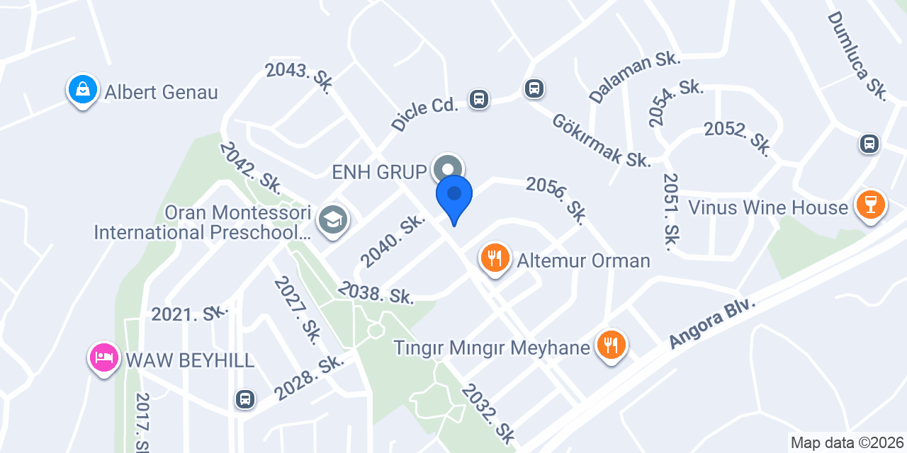 Çayyolu Doğal konumu