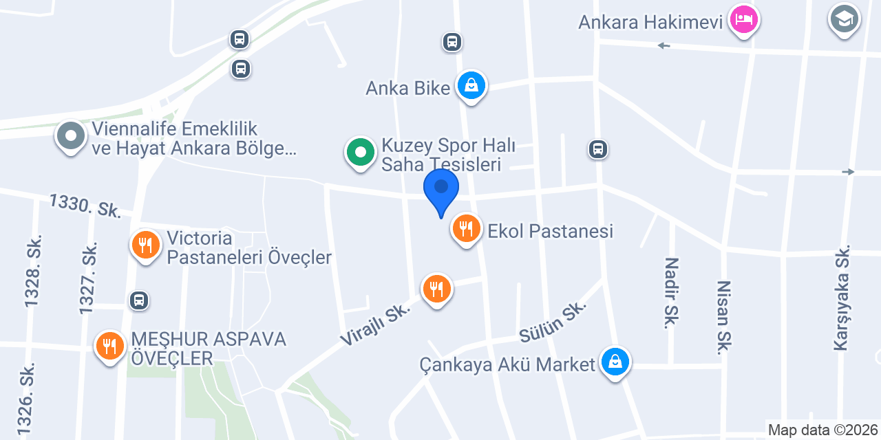 Ebruli Pilates Studıo konumu