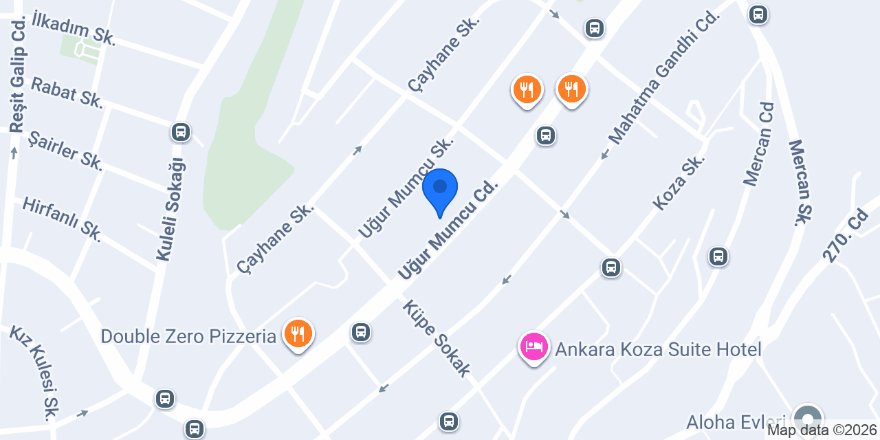 Domino's Pizza Köroğlu konumu