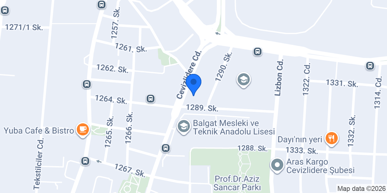 SGK Balgat Misafirhanesi konumu