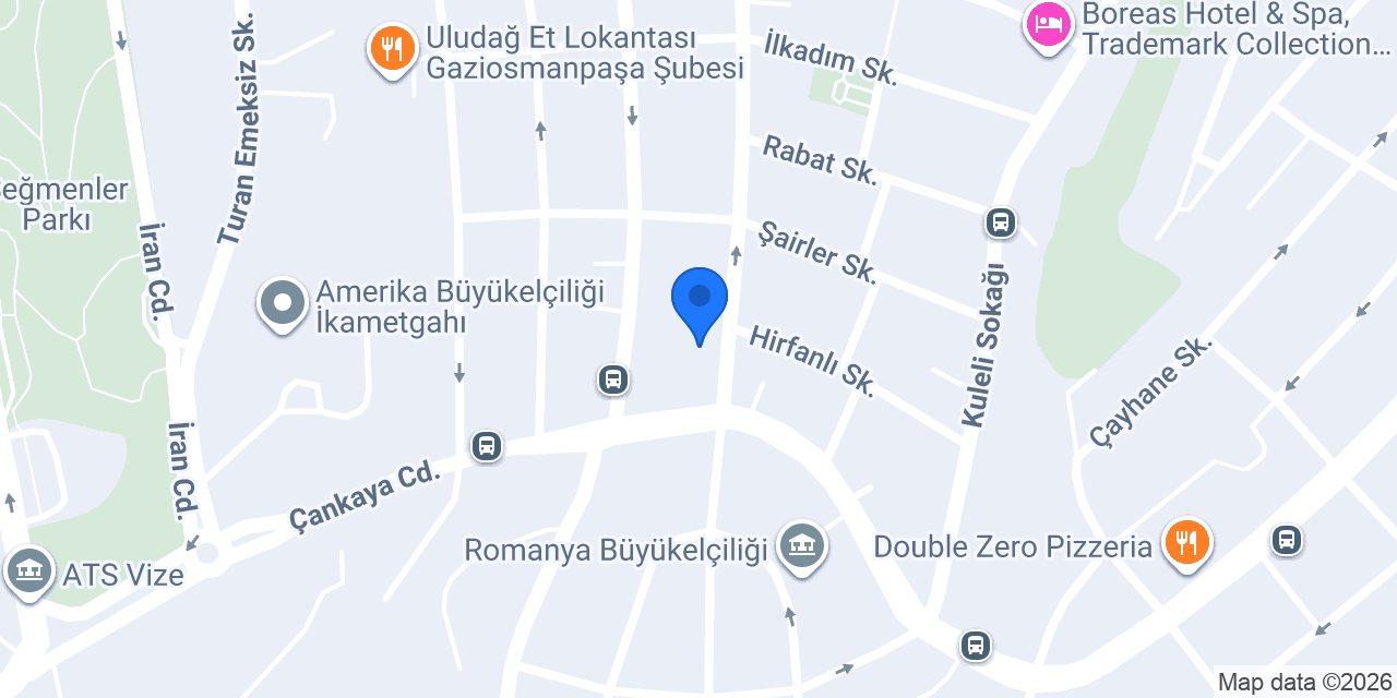 Somali Büyükelçilik konumu