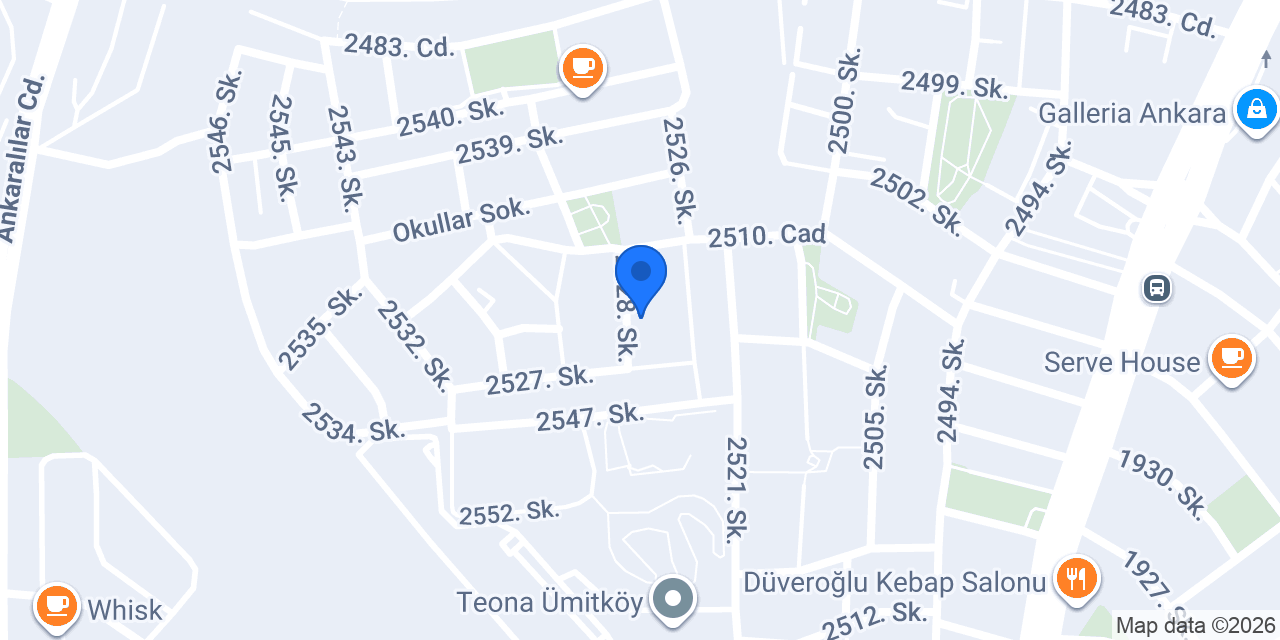 ANKA NOVA ÇİZGİ ÖZEL EĞİTİM MERKEZİ konumu