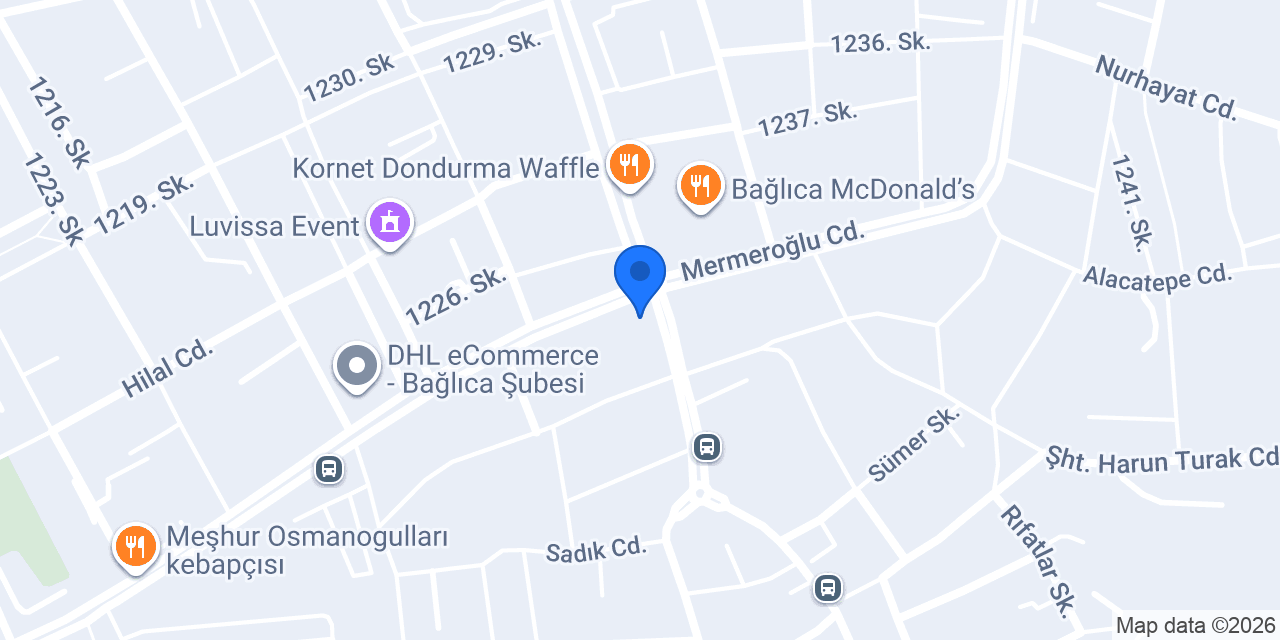 Minik Anka Anaokulu konumu