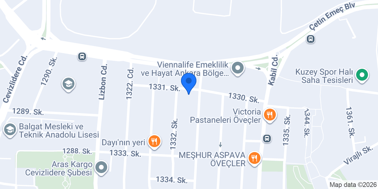 ÖVEÇLER İKİZLERİM TERZİ TAİLOR konumu