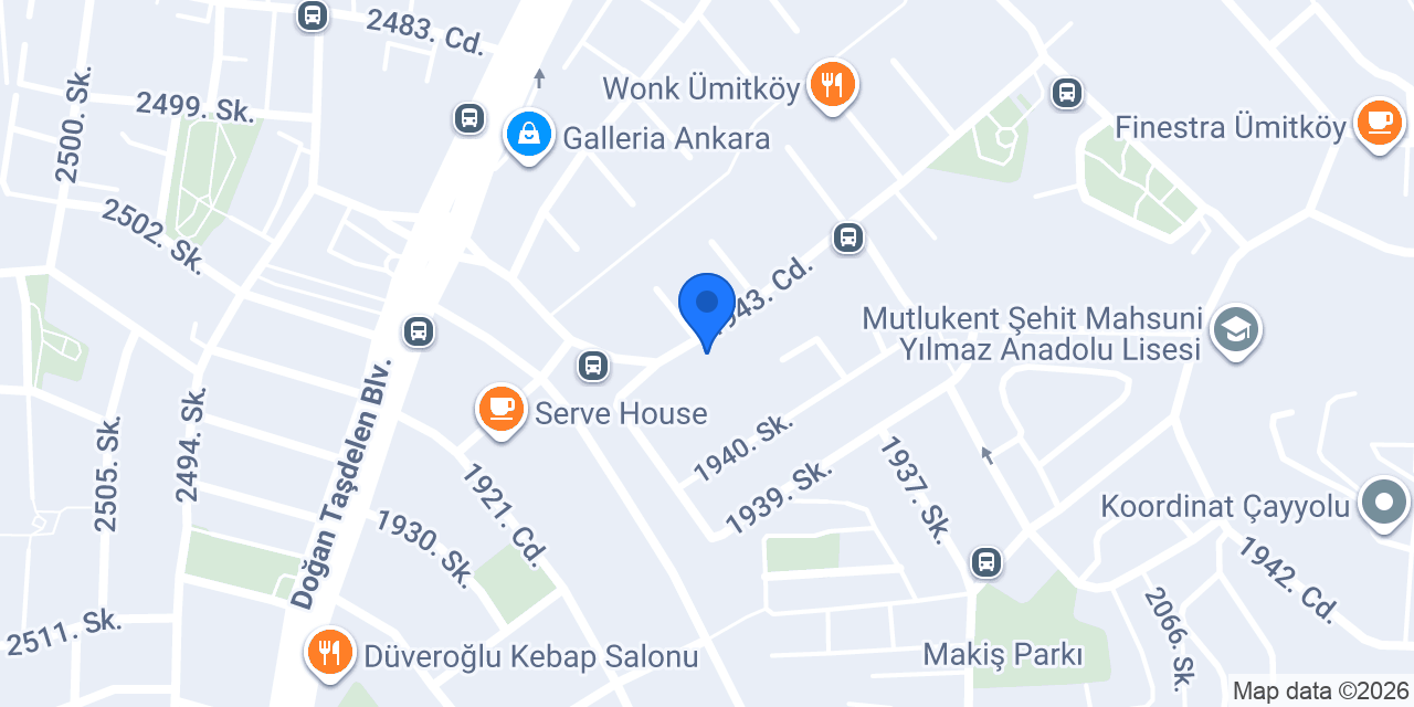 Odeon Sanat Akademisi konumu