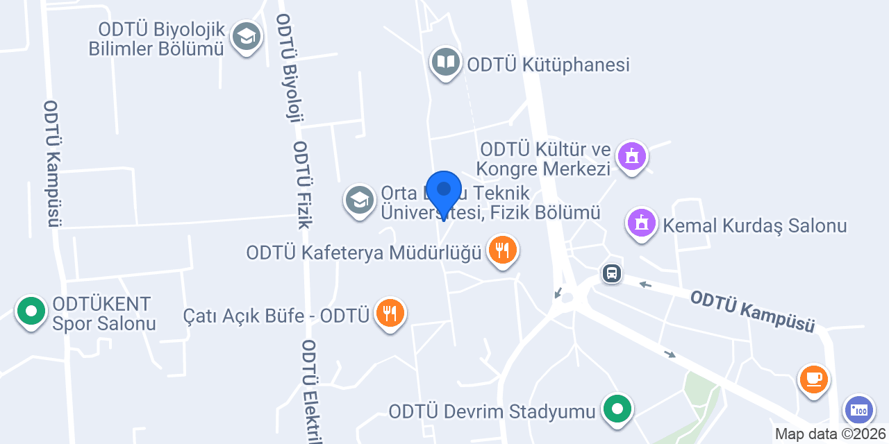 ODTÜ Tanıtım Ofisi konumu