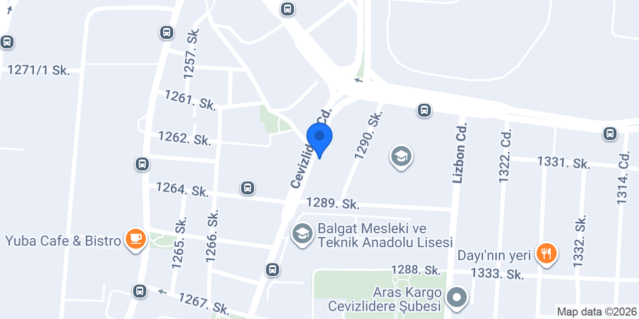 Deneme Sigorta Cevizlidere konumu