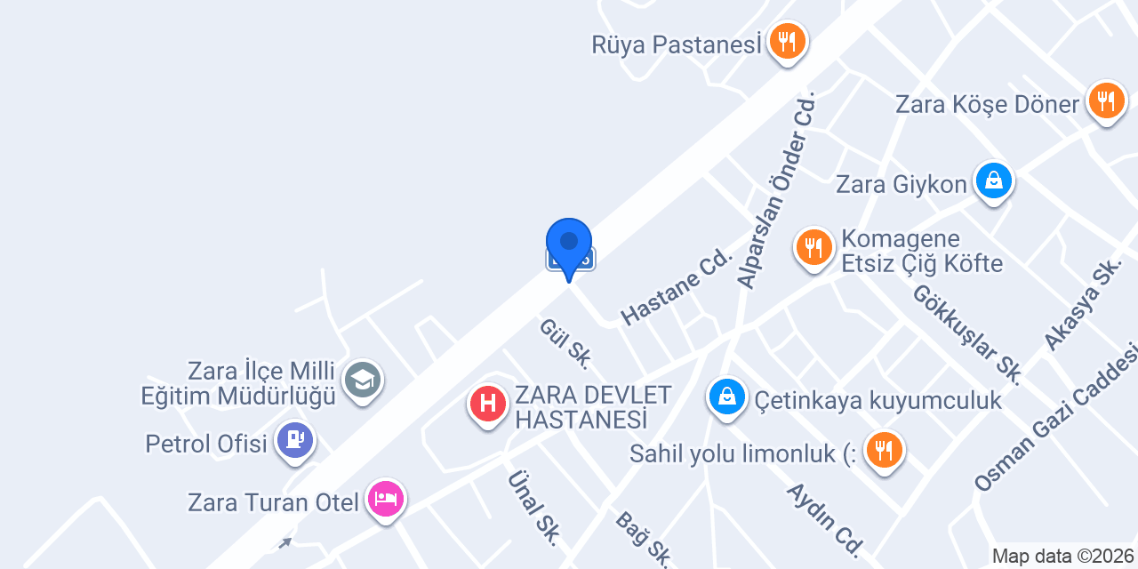 Gülistan Çiçekçilik konumu