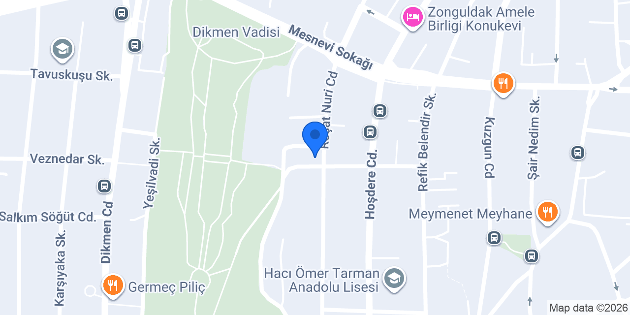 Favori Erkek Kuaförü konumu