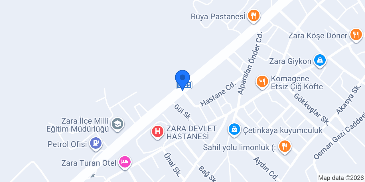 Güler İnşaat konumu