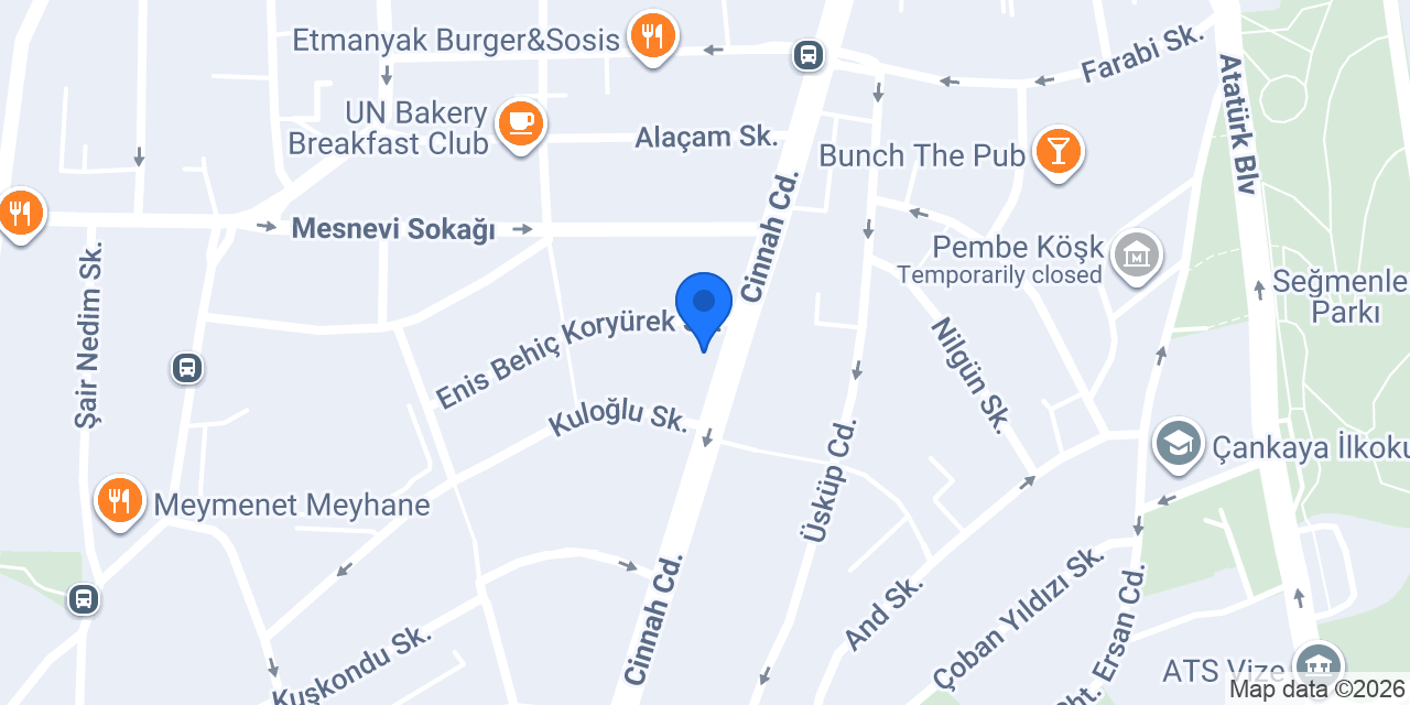 Köroğlu Avukatlık Bürosu konumu