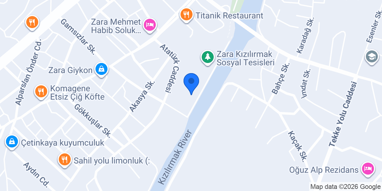 Gizem su bayan kuaförü konumu