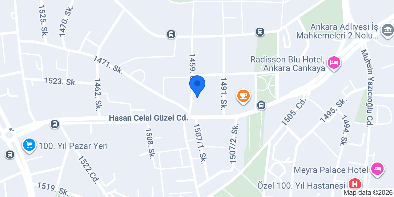 Handem Organizasyon konumu
