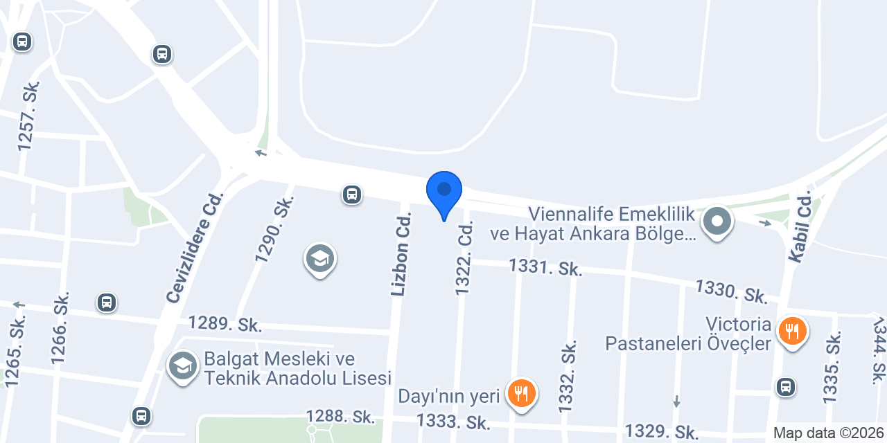 Ofissa Büro Mobilyaları Ankara konumu