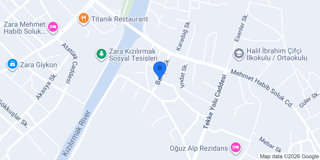 Özen ticaret konumu