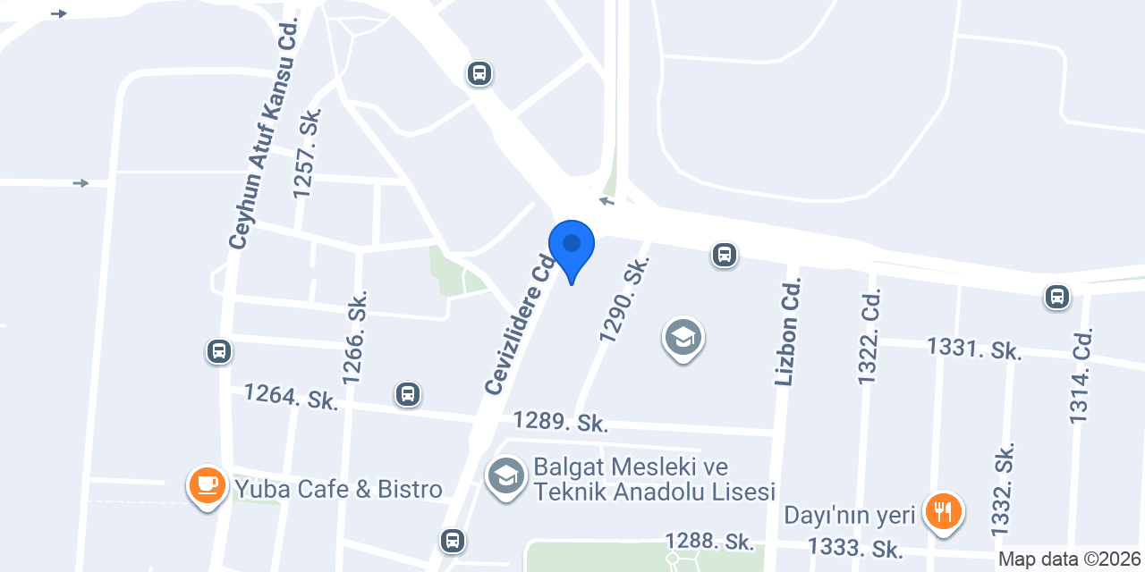 Batı Ofis Makinaları konumu