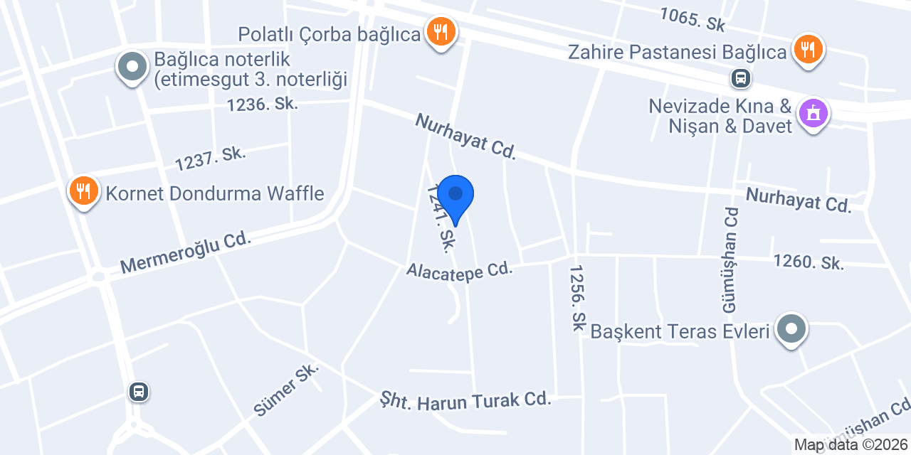AYD Rent a Car konumu