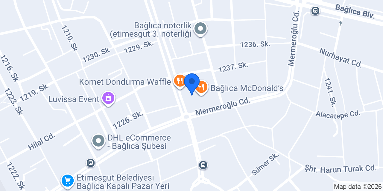Sepetim Çiçekçilik konumu