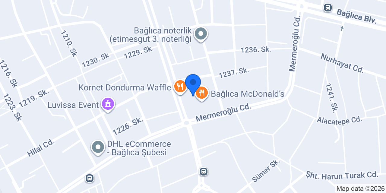Bağlıca Meydan Elektrik konumu