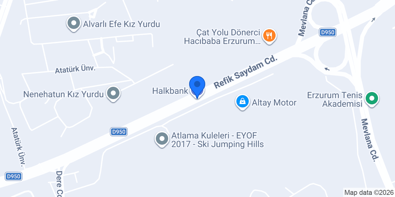Halkbank konumu